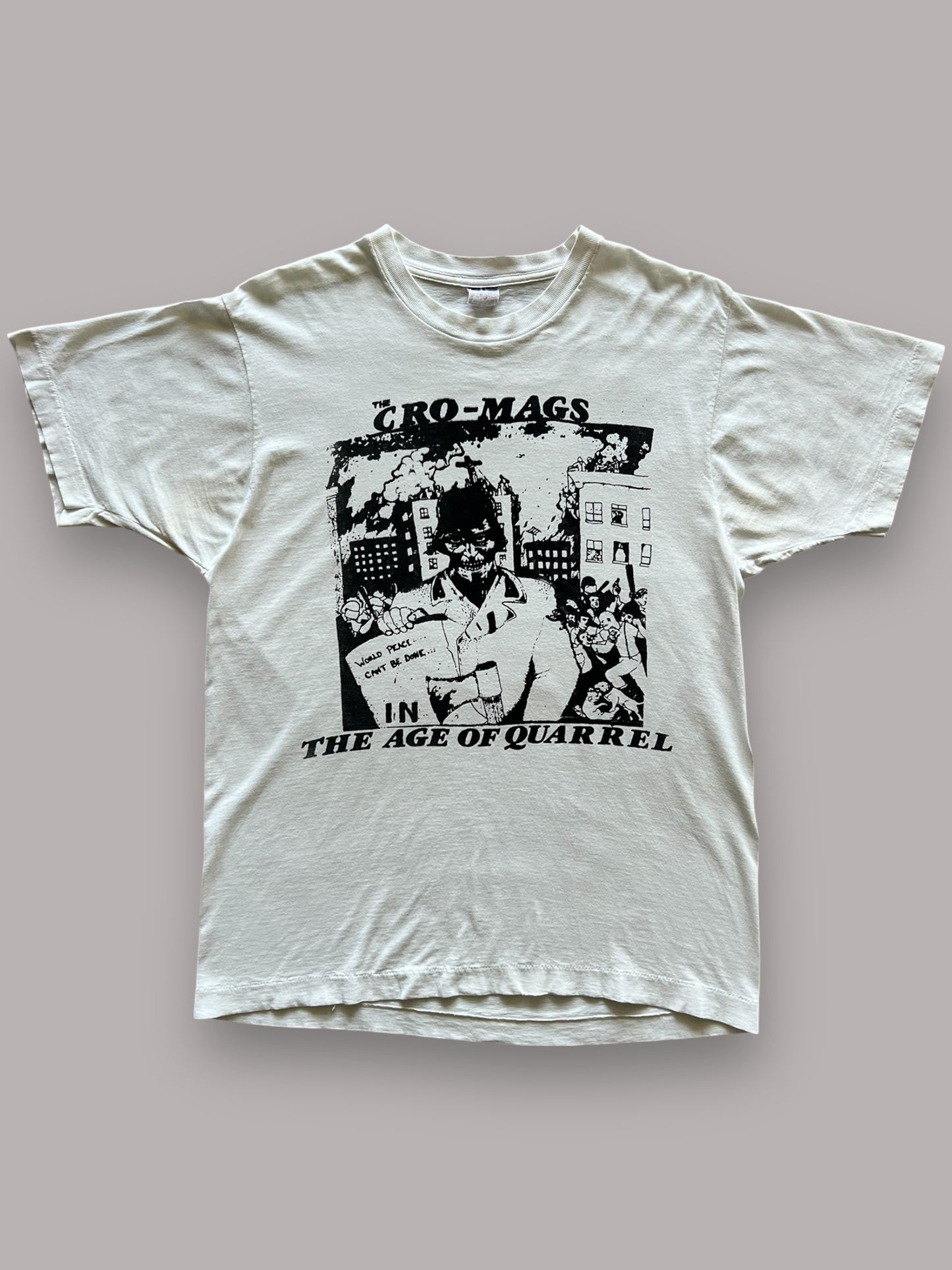 90s Cro Mags ‘The Age Of Quarrel’ Bootleg Shirt