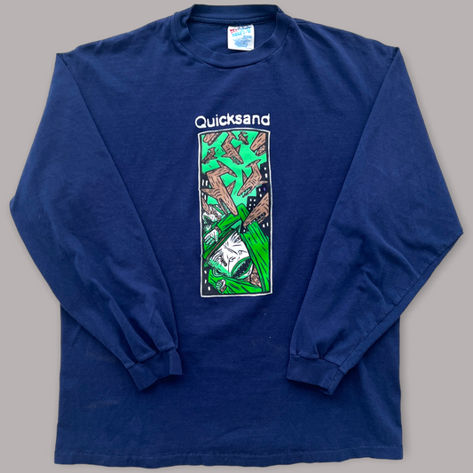 90s Quicksand ‘Flying Sharks’ Long Sleeve