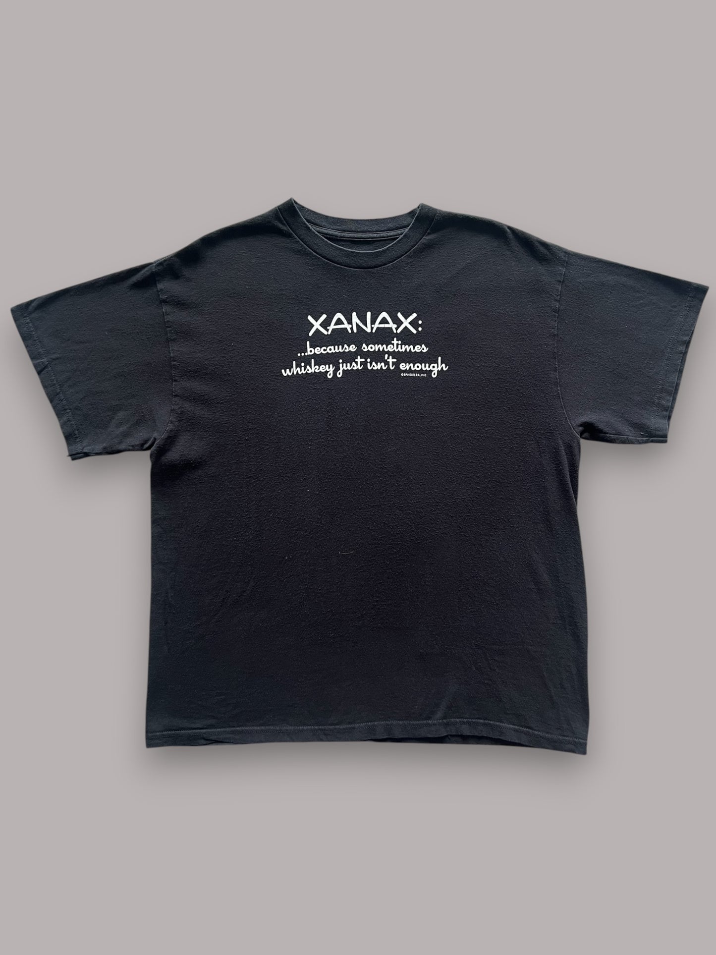 Y2K Xanax ‘Whiskey Isn’t Enough’ Shirt