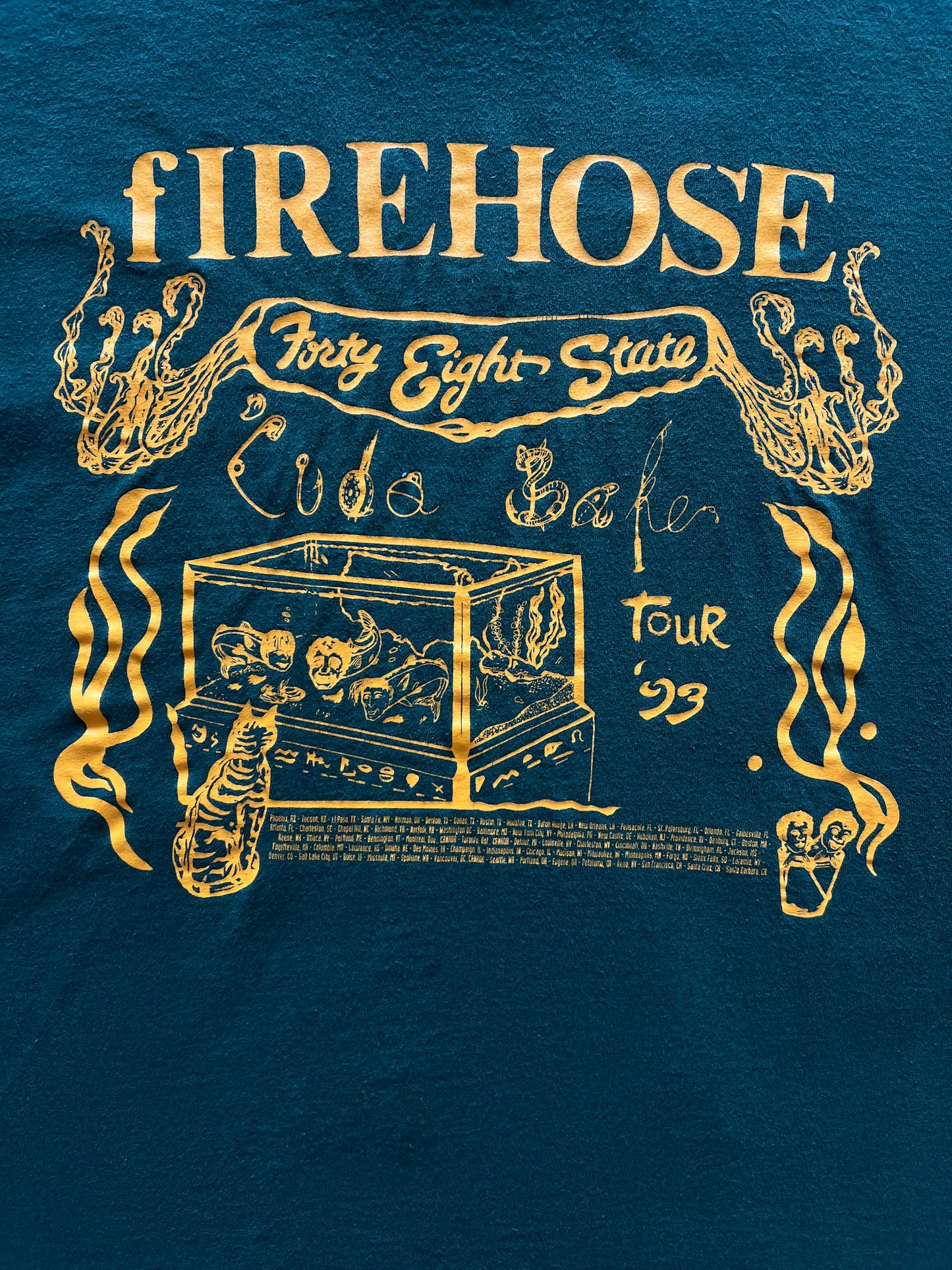 1993 fIREHOSE ‘Forty Eight State’ Shirt