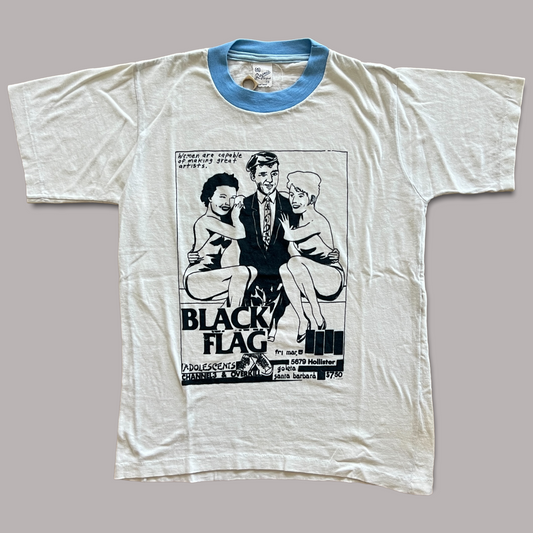 1982 Black Flag ‘Flyer’ Tee