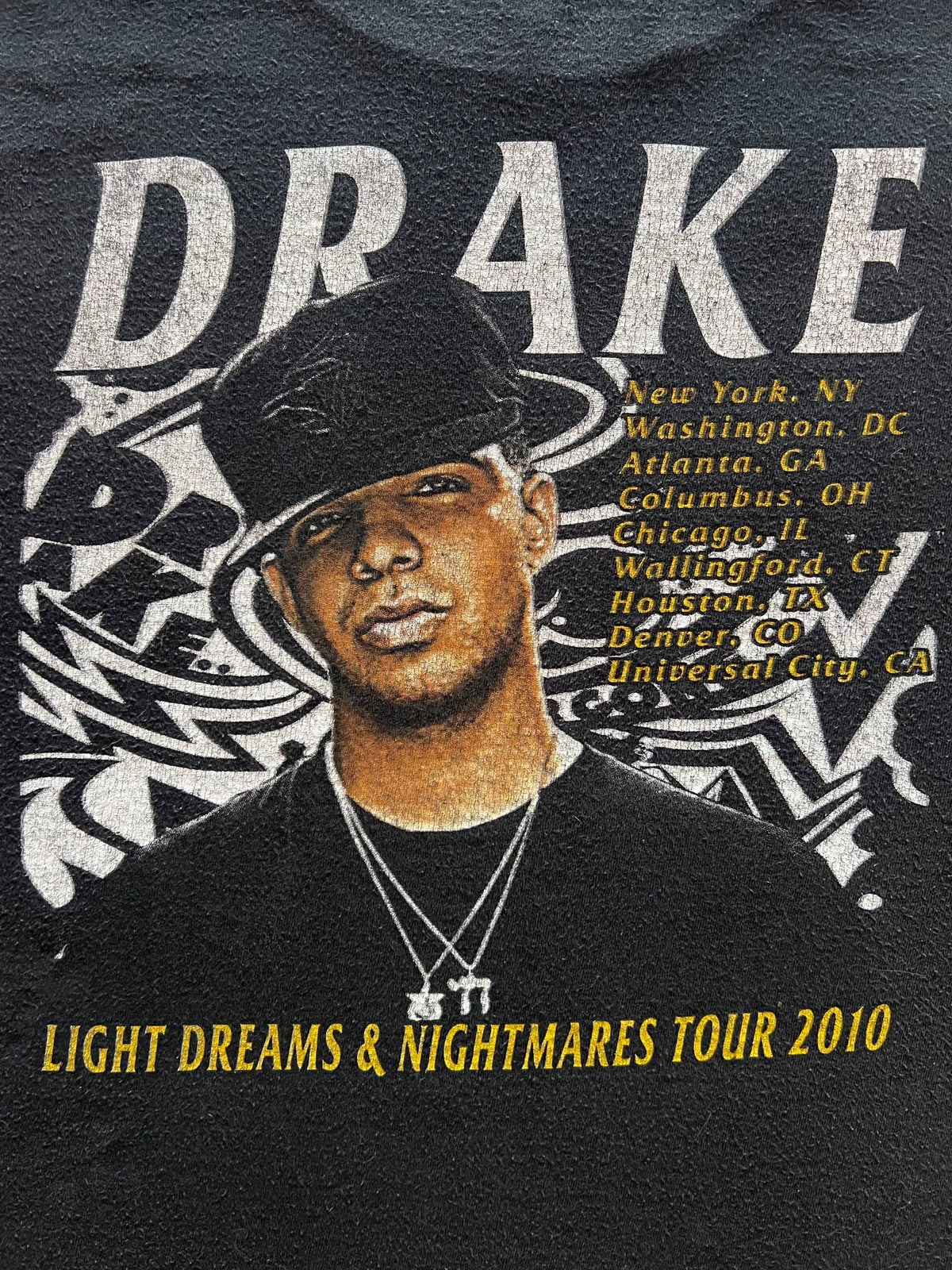 2010 Drake ‘Light Dreams & Nightmares Tour’ Shirt
