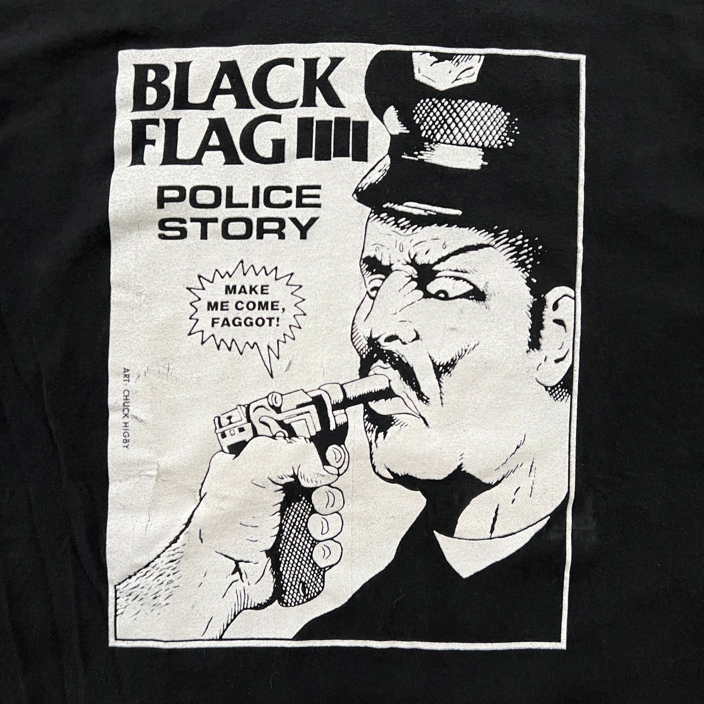 90s Black Flag ‘Police Story’ Tee