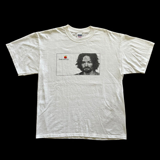 90s Charles Manson / Apple ‘Think Different’ Tee