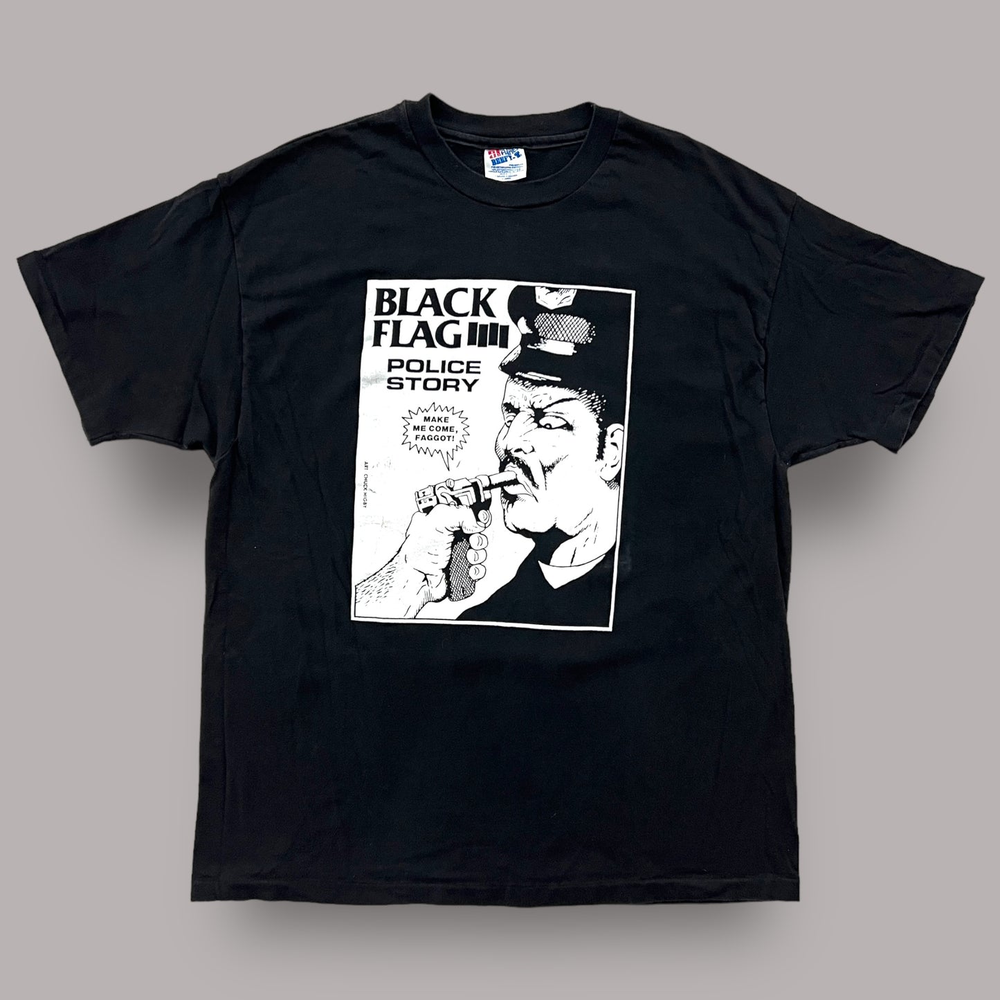 90s Black Flag ‘Police Story’ Tee