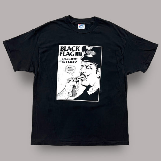 90s Black Flag ‘Police Story’ Tee