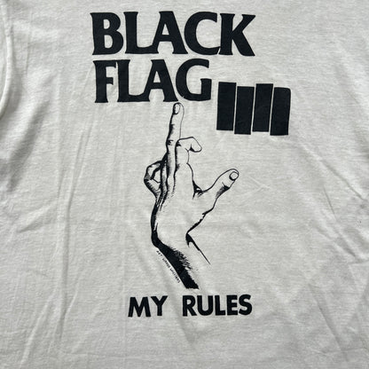 80s Black Flag ‘My Rules’ Tee