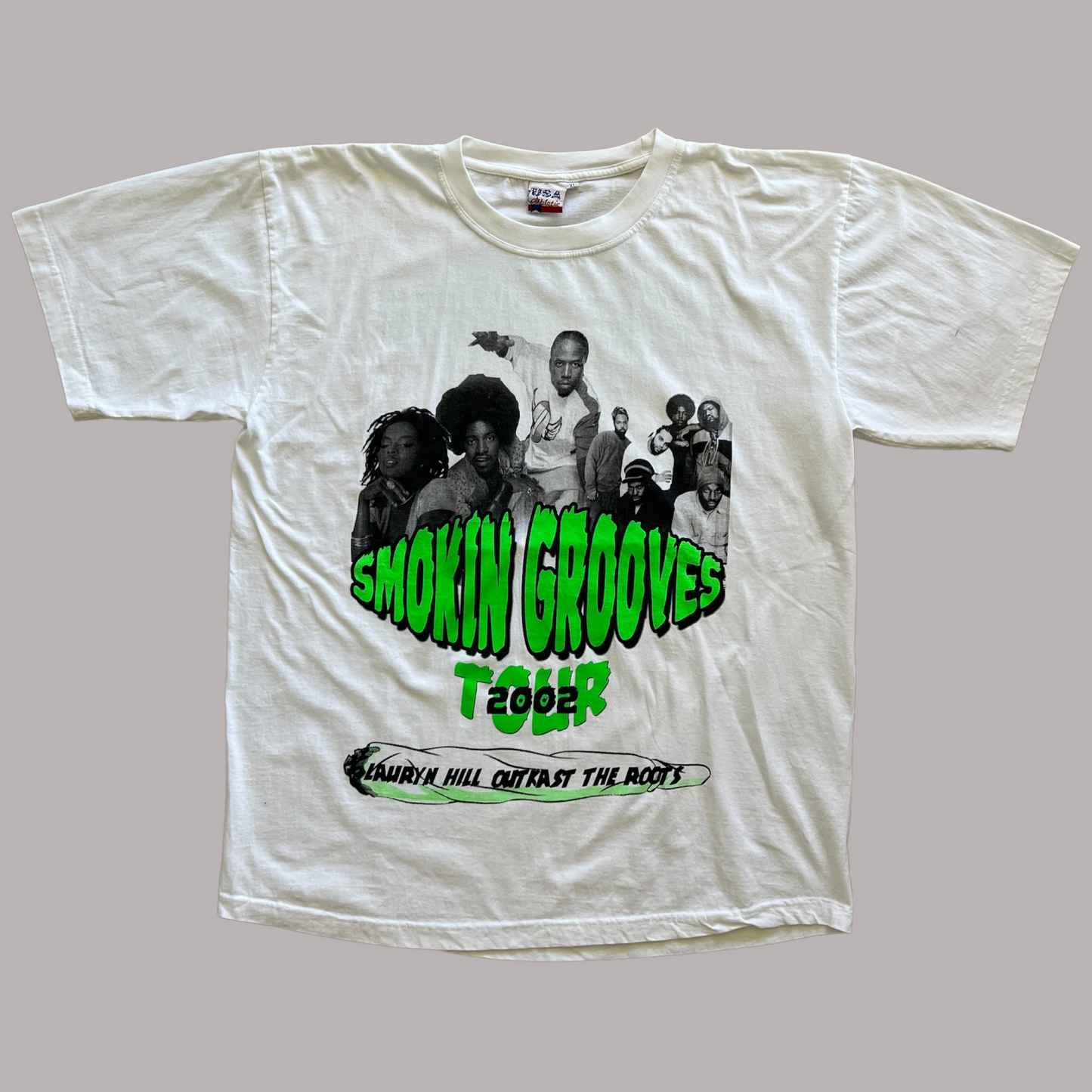 2002 Smokin Grooves Tour Tee – Suncoast Vintage